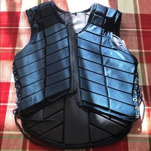 Navy Equestrian vest, Large XC pony club